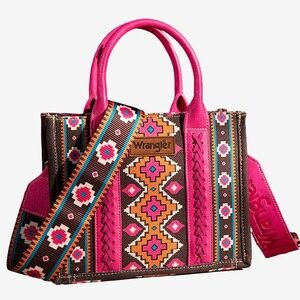 Wrangler Aztec Crossbody Purse